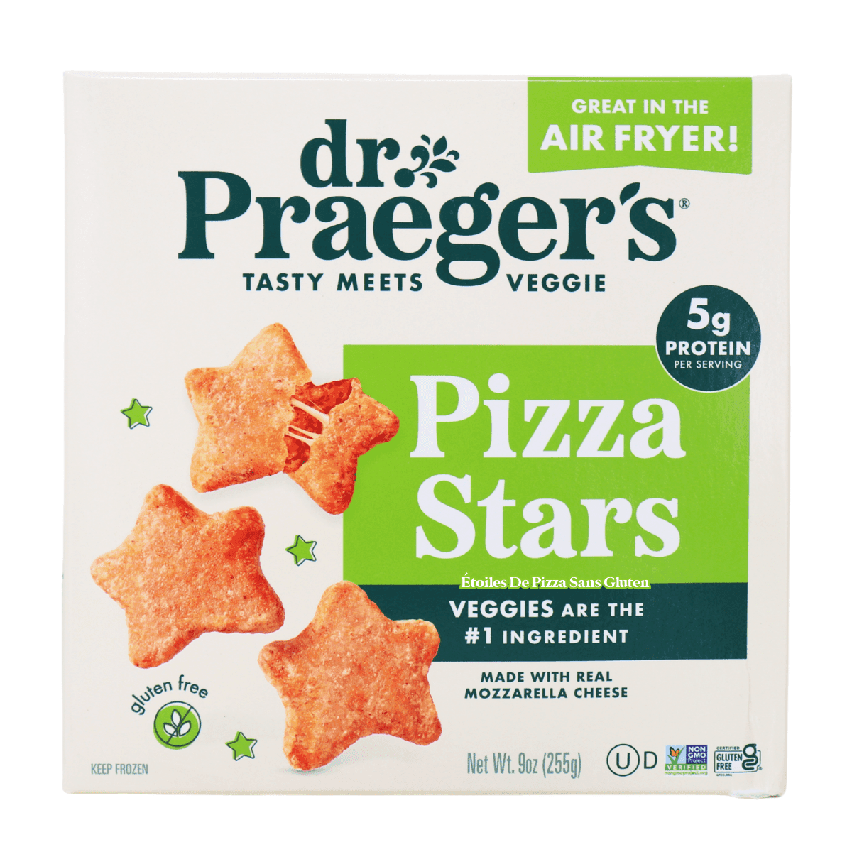 Dr. Praeger’s Gluten-Free Pizza Stars, 255g