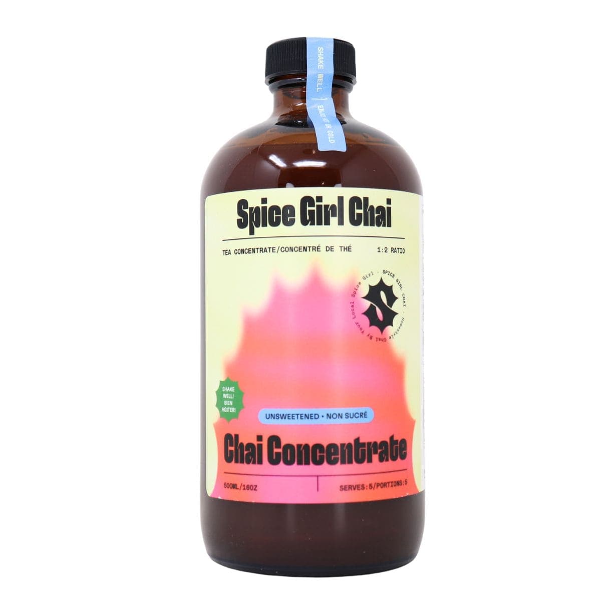 Spice Girl Chai Unsweetened Chai Concentrate, 500 mL