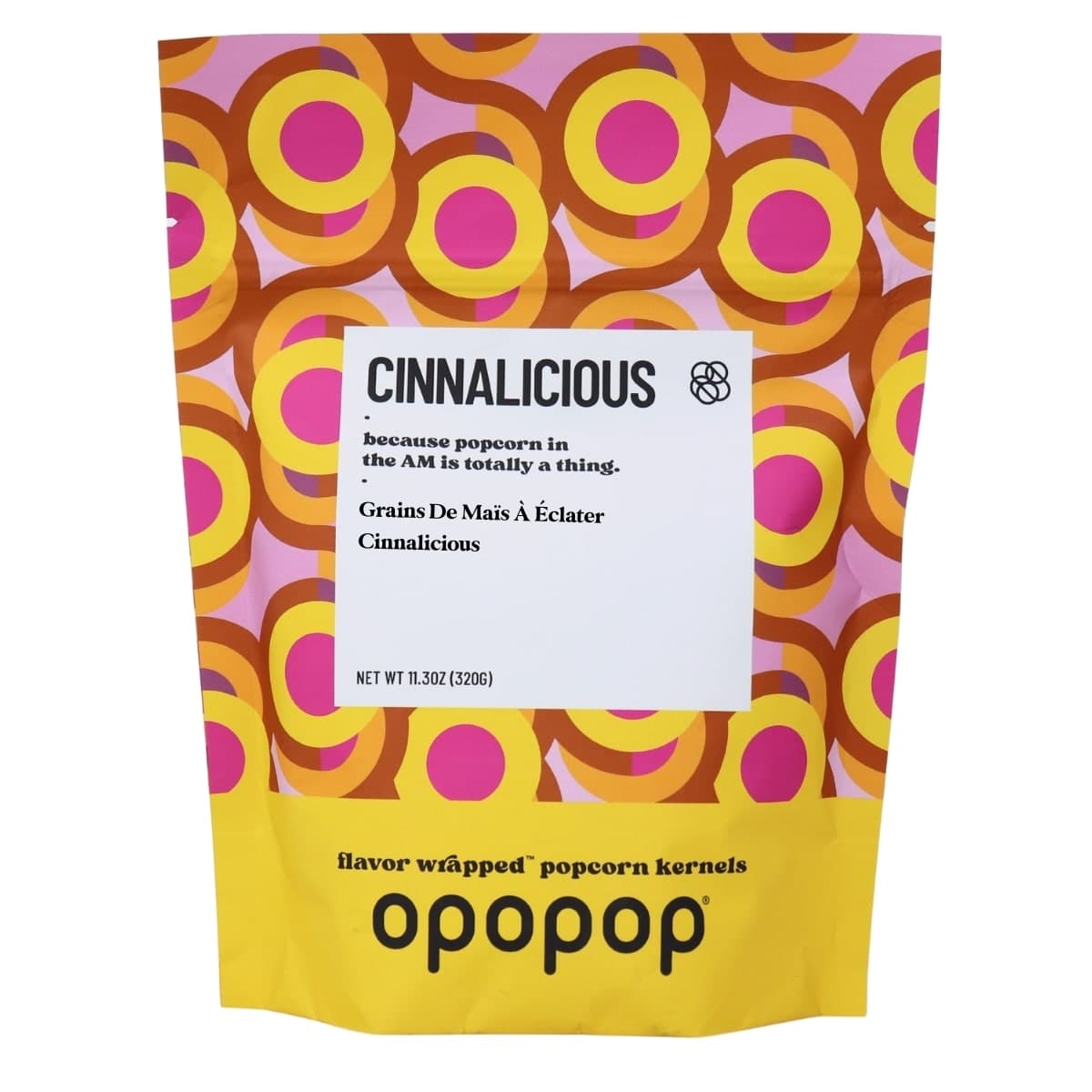 Opopop Popcorn Kernels Cinnalicious, 320g