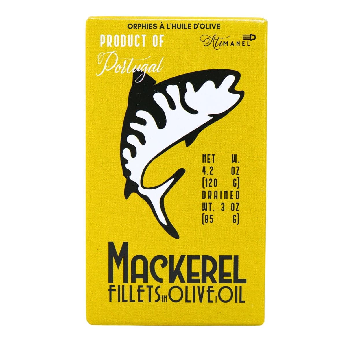 Ati Manel Mackerel Fillets in Olive Oil, 120g