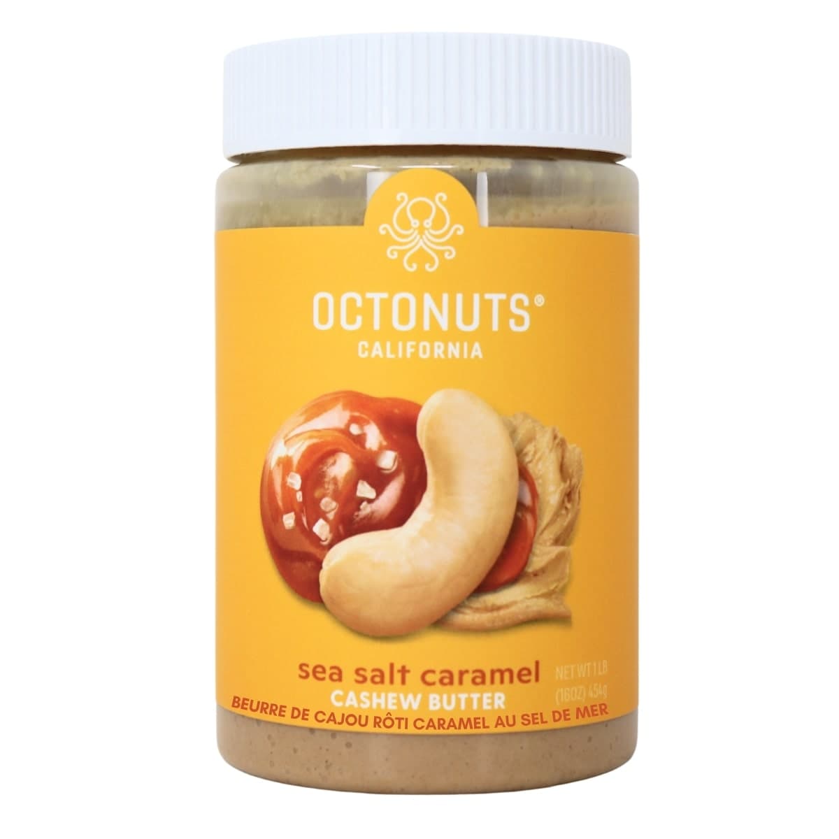 Octonuts Roasted Cashew Butter Sea Salt Caramel, 454 g