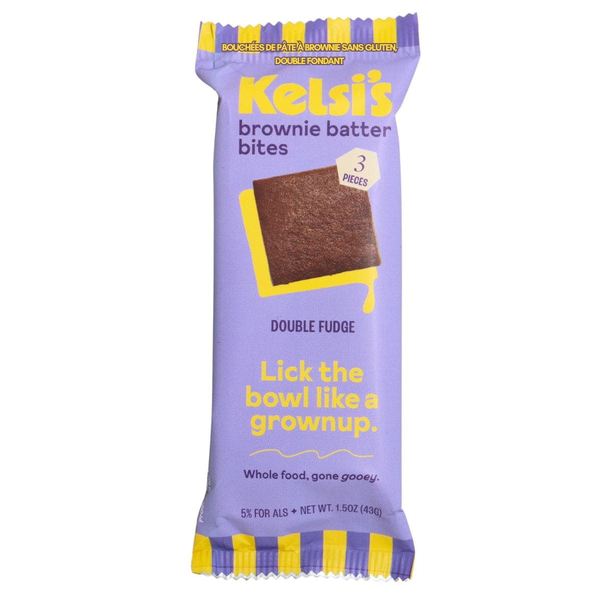 Kelsi’s Gluten-Free Brownie Batter Bites Double Fudge, 43g