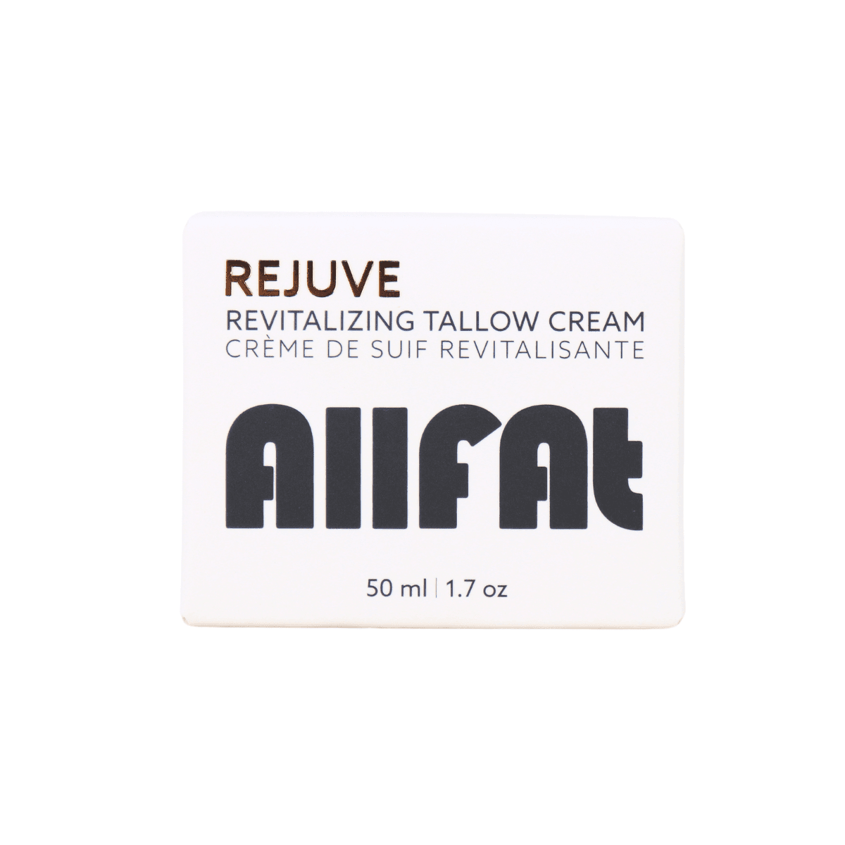 ALLFAT Skincare 100% Grass Fed Tallow Cream Rejuve, 50mL