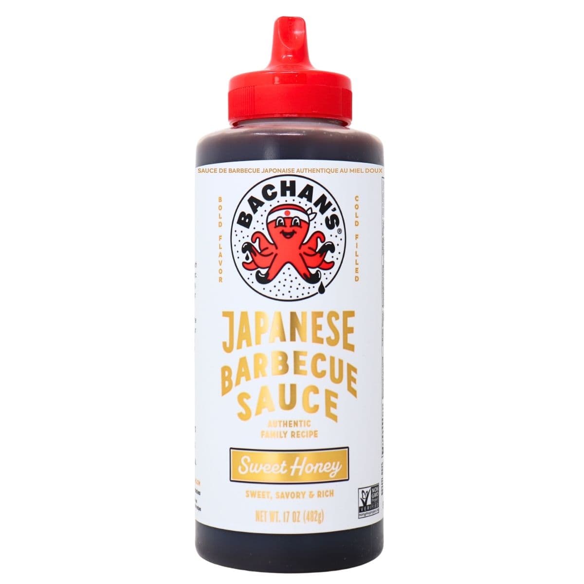 Bachan’s Authentic Japanese Barbecue Sauce Sweet Honey, 482g