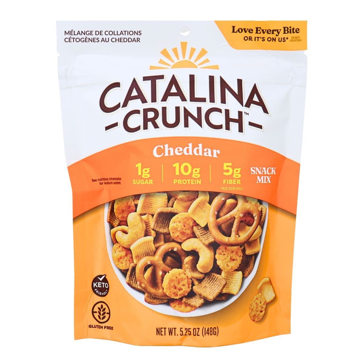 Catalina Crunch Keto Snack Mix Cheddar, 148g