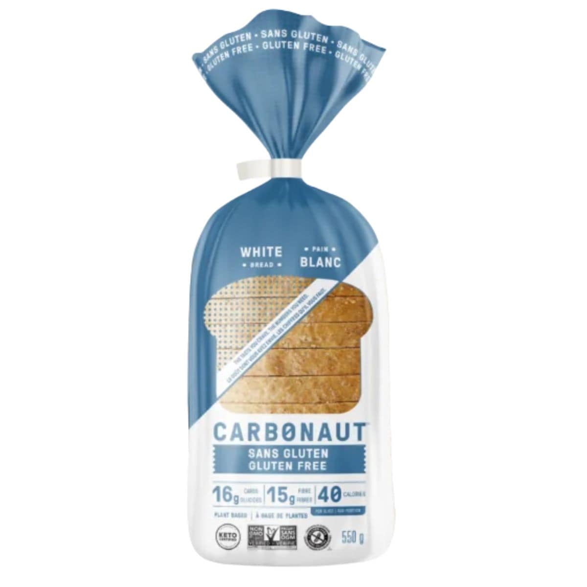 Carbonaut Keto Gluten-Free White Bread, 550g