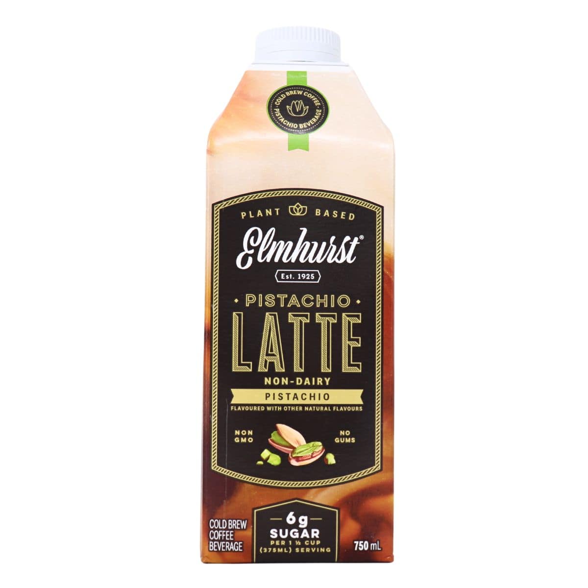 Elmhurst Pistachio Creme Latte, 750ml