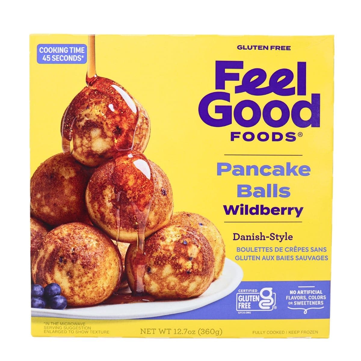 Feel Good Foods Gluten-Free Pancake Balls Wildberry, 360g