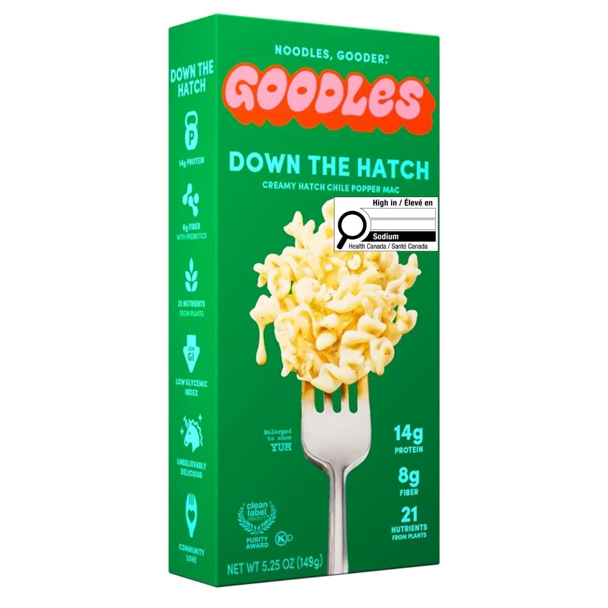 Goodles Protein Mac And Cheese Hatch Chile Popper Down The Hatch, 149g