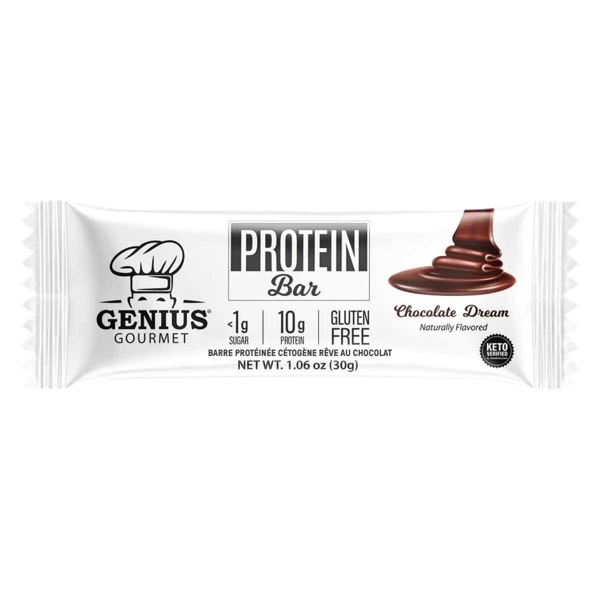 Genius Gourmet Keto Bar Chocolate Dream, 29g