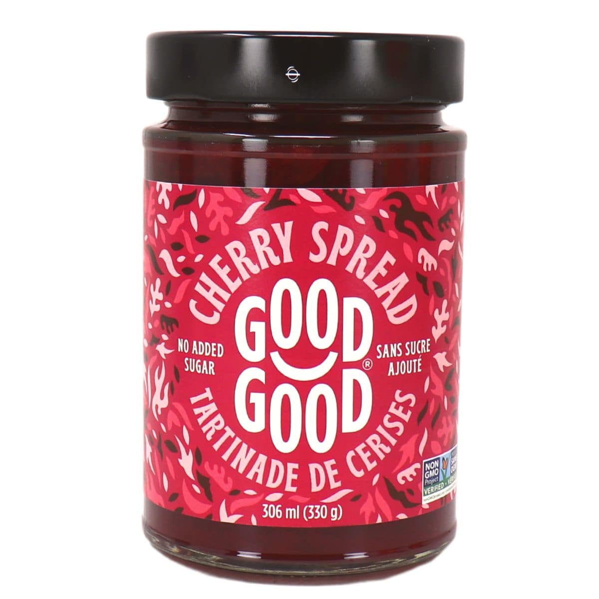 Good Good No Added Sugar Keto Jam Cherry, 330g