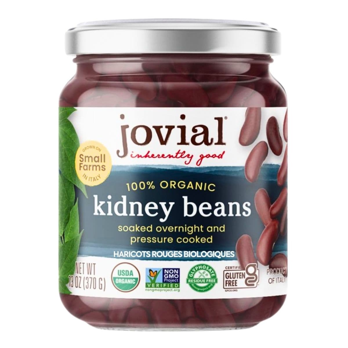 Jovial Organic Kidney Beans, 370g