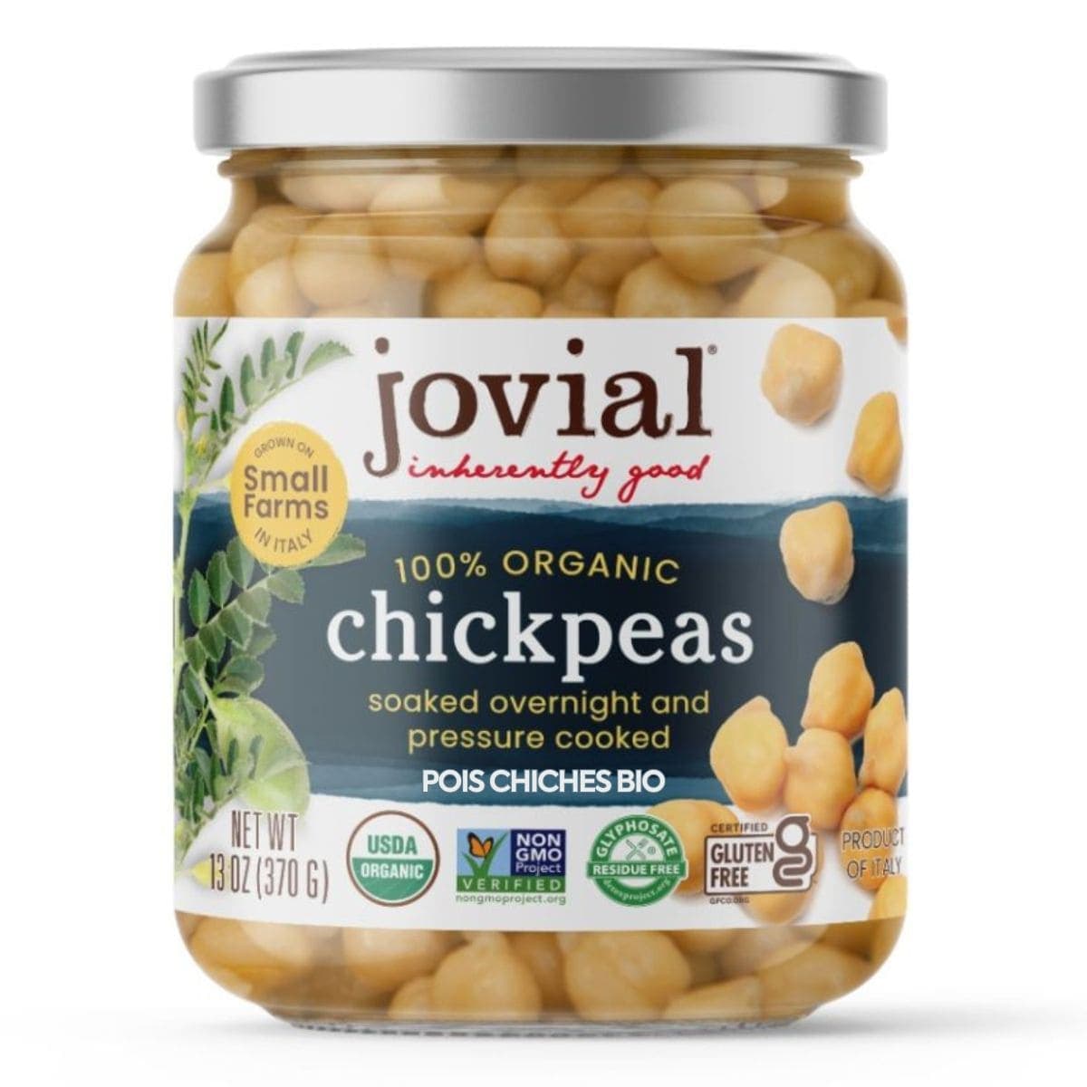 Jovial Organic Chickpeas, 370g