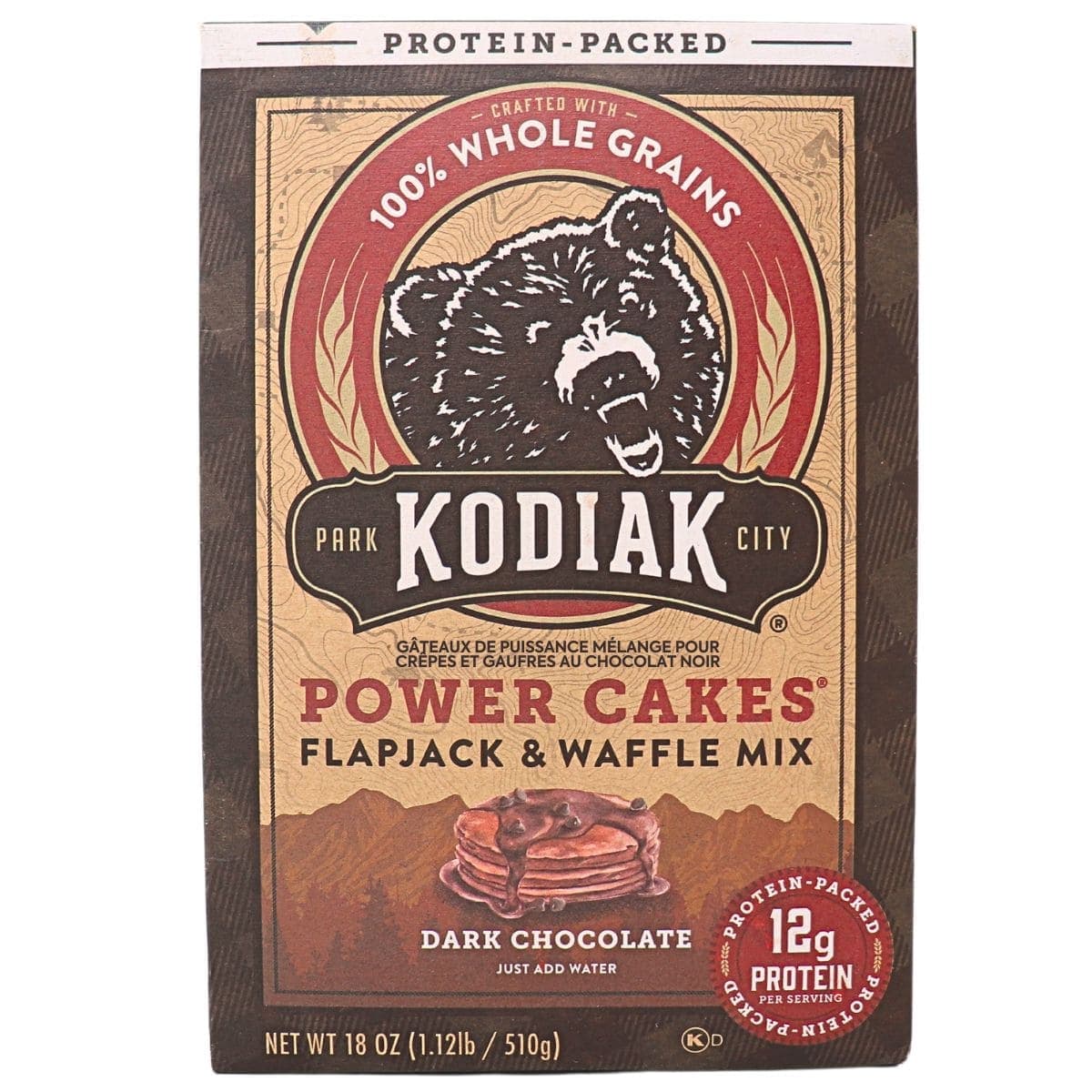 Kodiak Dark Chocolate Pancake &amp; Waffle Mix, 510g