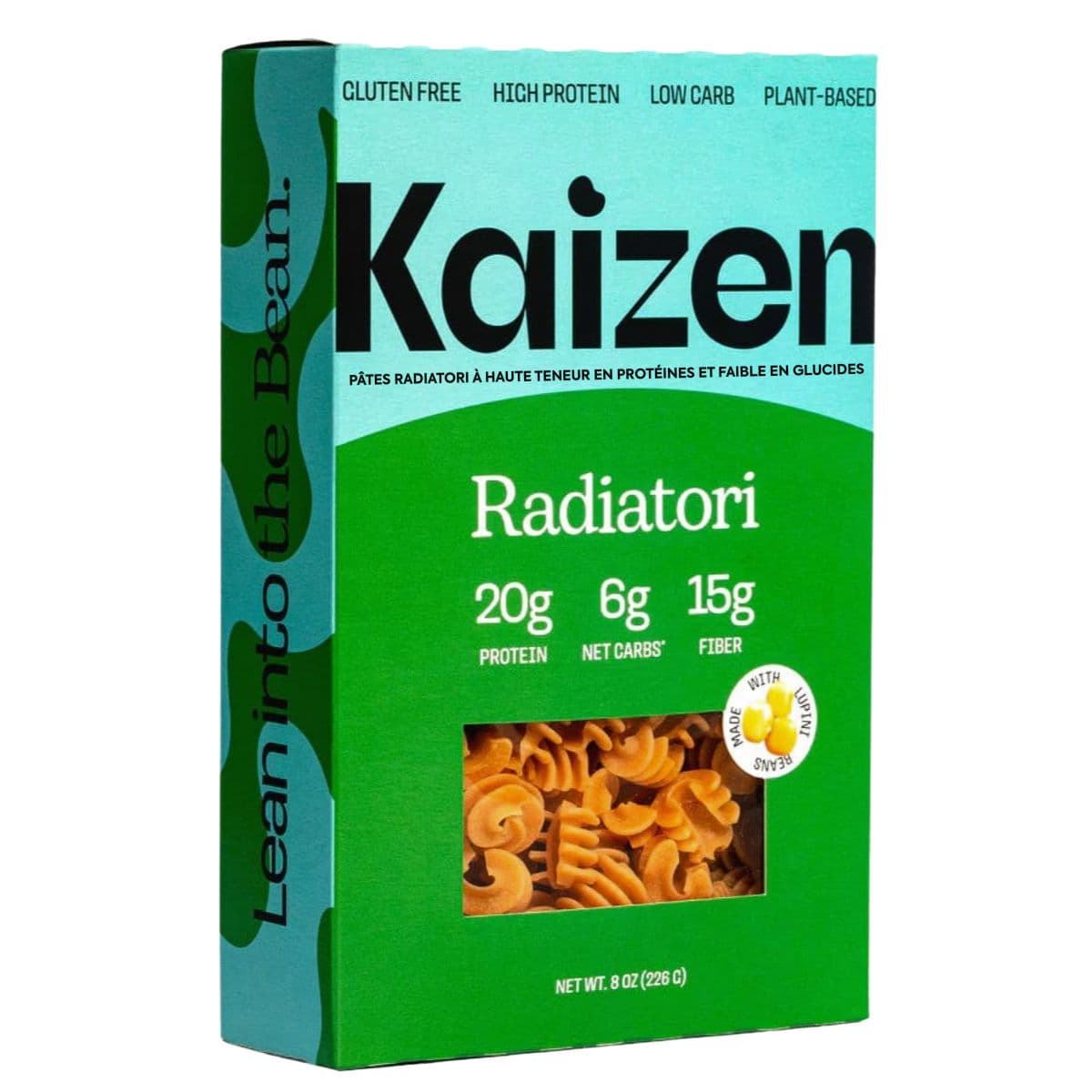 Kaizen High Protein Low Carb Pasta Radiatori, 226g
