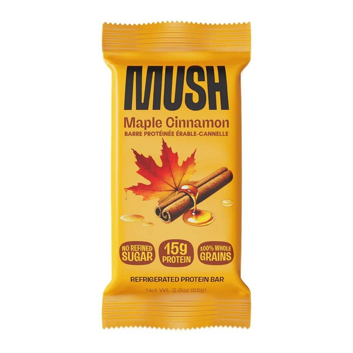 MUSH Protein Bar Maple Cinnamon, 65g