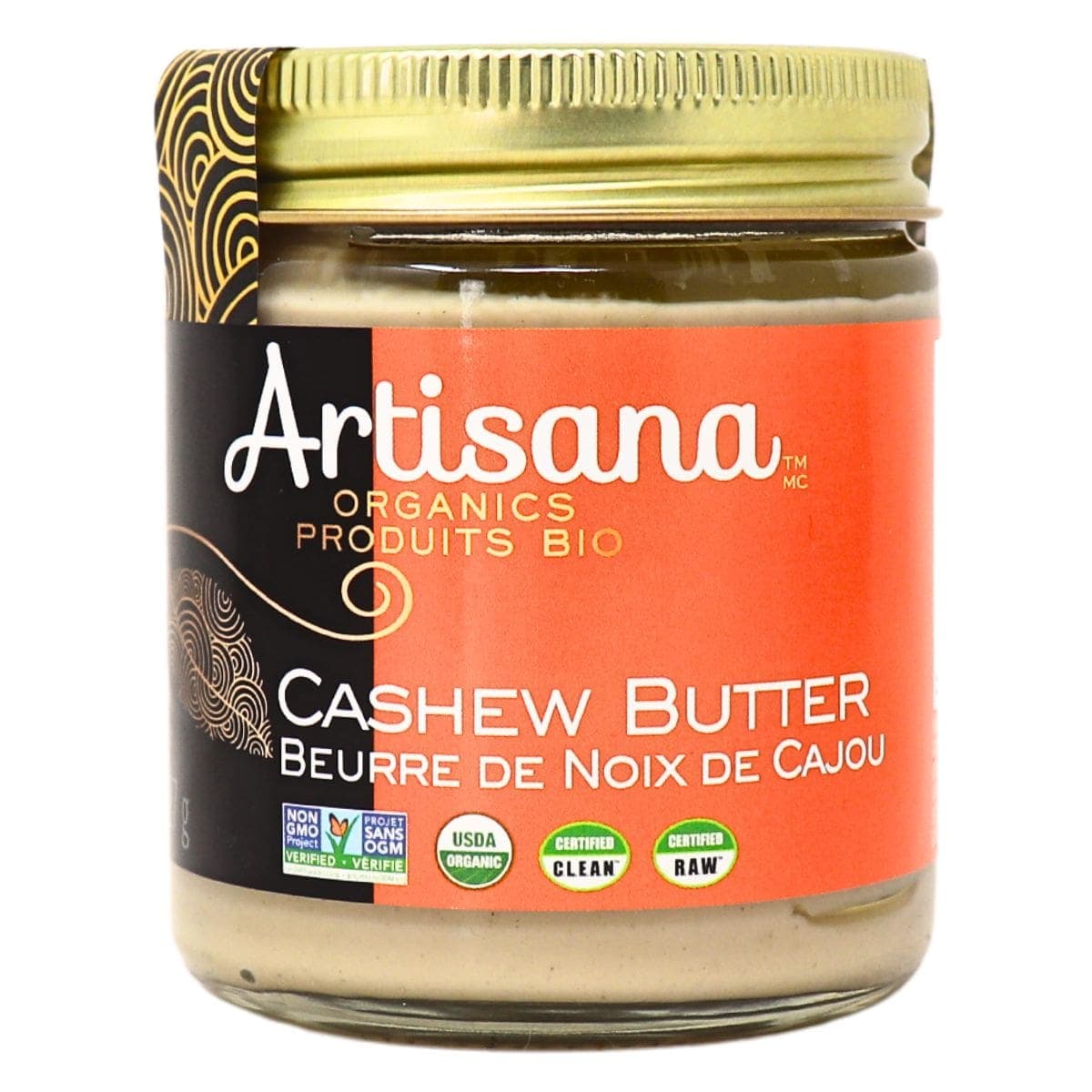 Artisana Raw Vegan Organic Cashew Butter, 227g