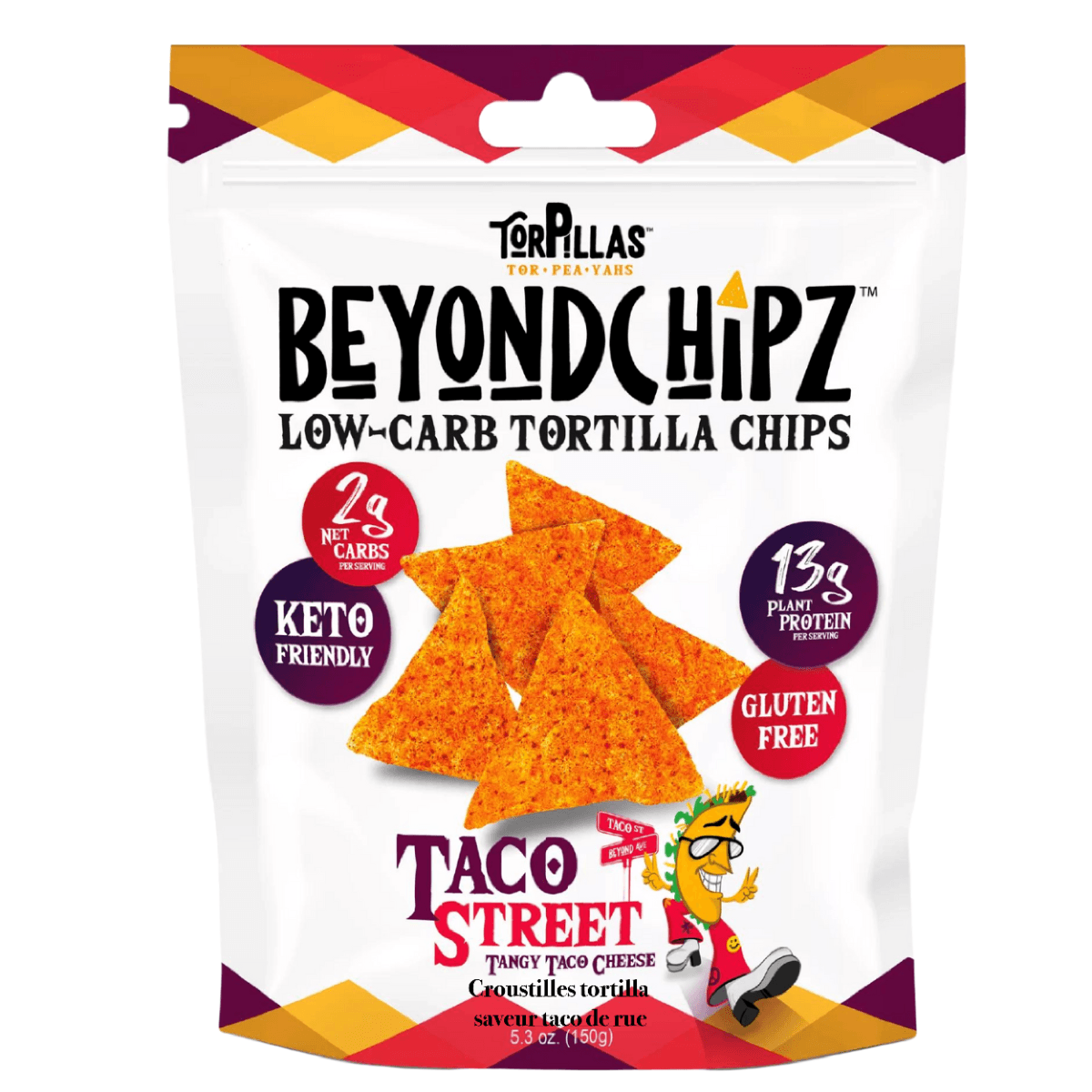 BeyondChipz Taco Street, 150g