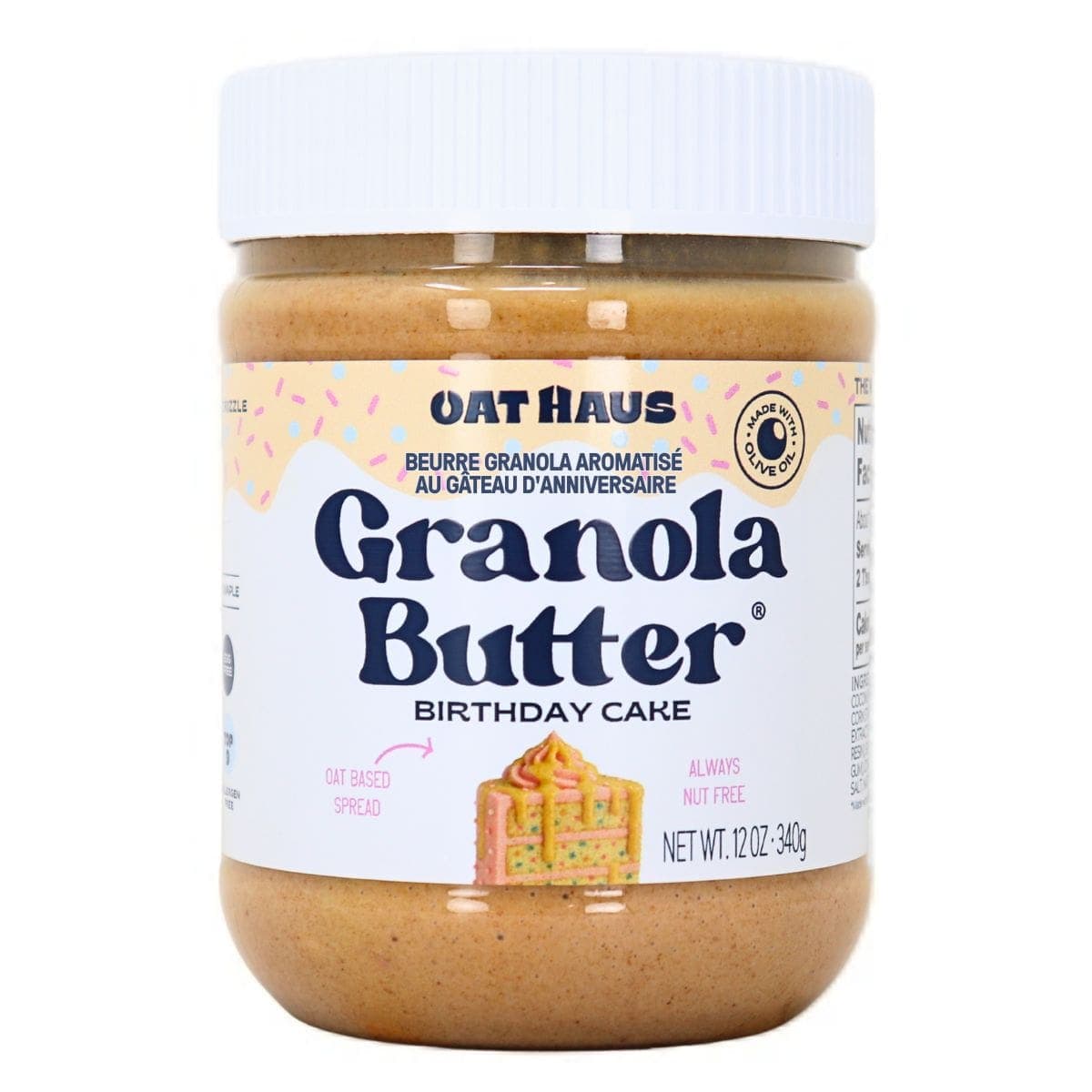 Oat Haus Granola Butter Birthday Cake, 340g