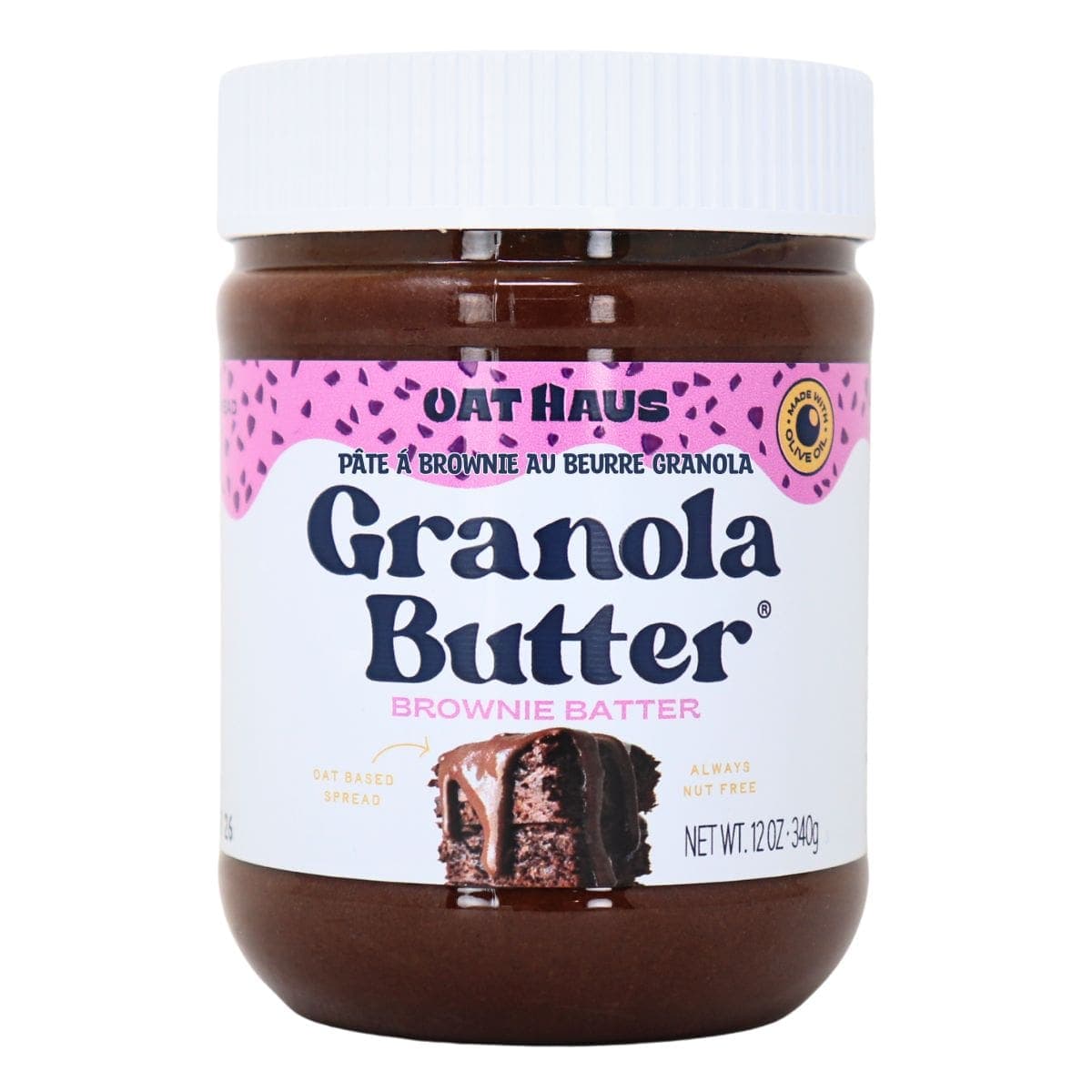 Oat Haus Granola Butter Brownie Batter, 340g