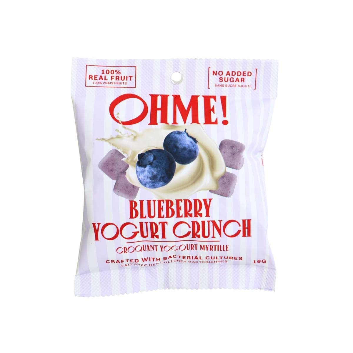 OHME! Freeze-Dried Blueberry Yogurt Crunch, 16g
