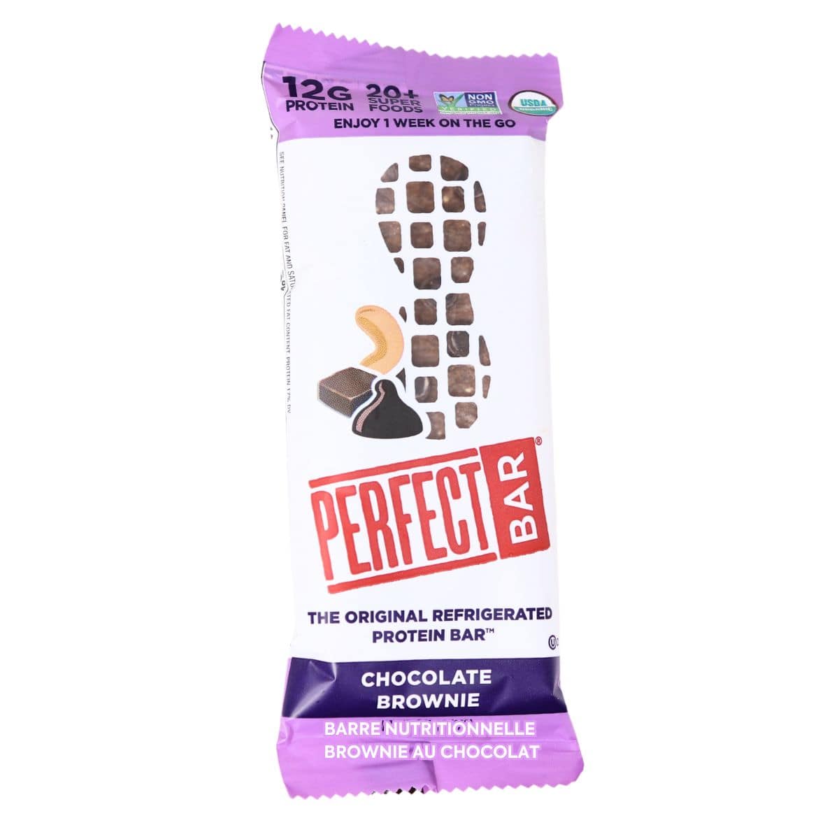 Perfect Bar Protein Bar Chocolate Brownie, 62g
