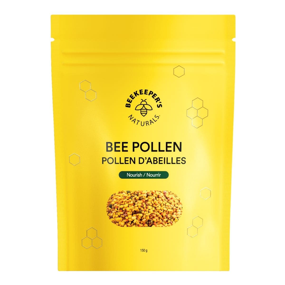 Beekeeper's Naturals 100% Raw Bee Pollen, 150g