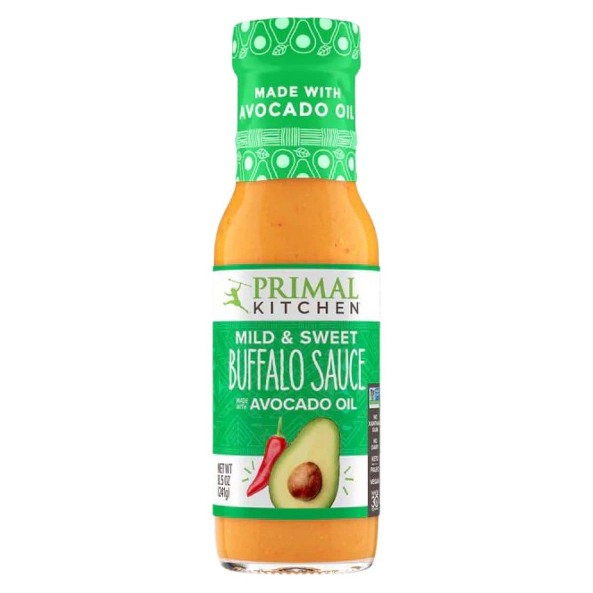 Primal Kitchen Mild &amp; Sweet Buffalo Sauce, 241g