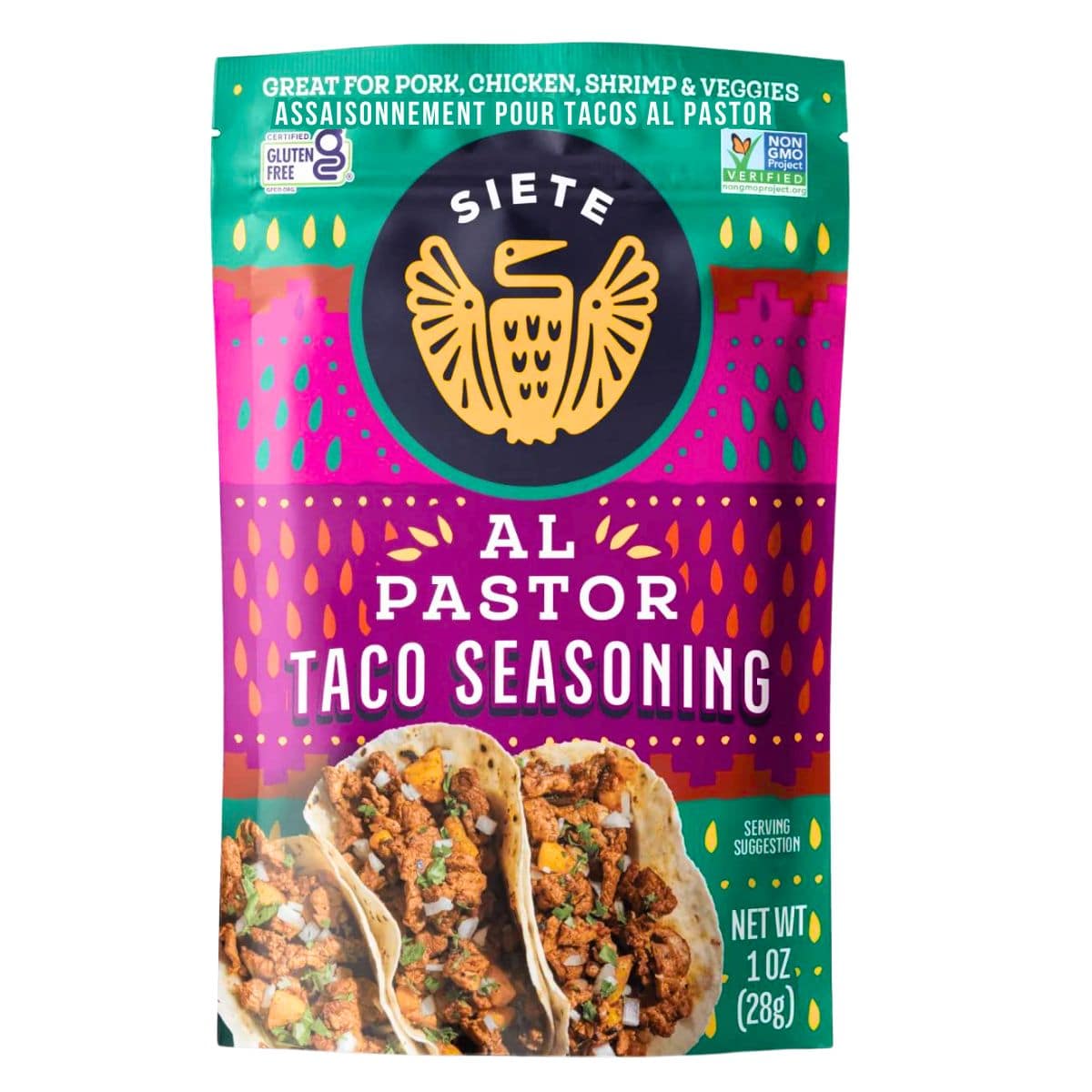Siete Al Pastor Taco Seasoning, 28g