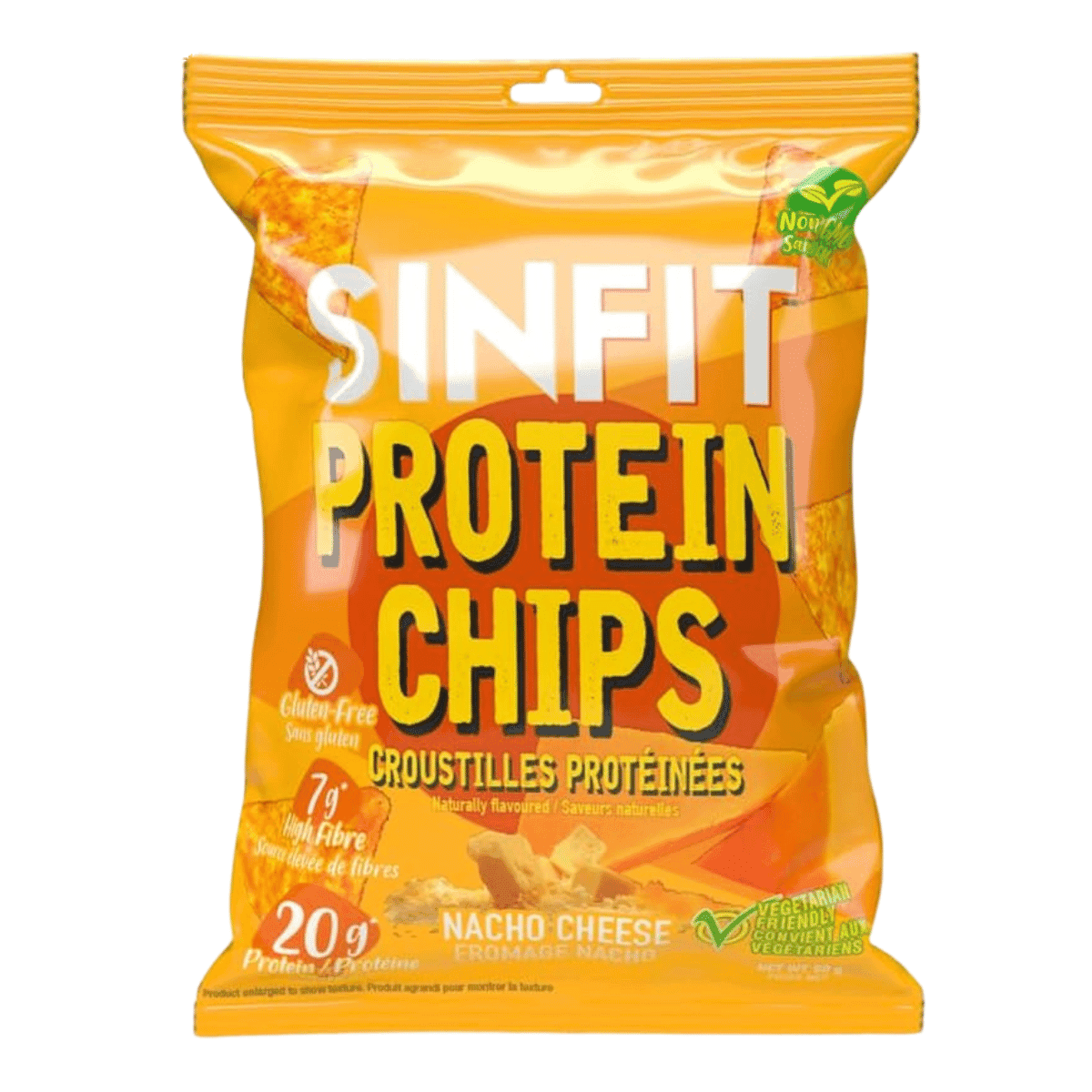 SINFIT Protein Chips Nacho, 44g