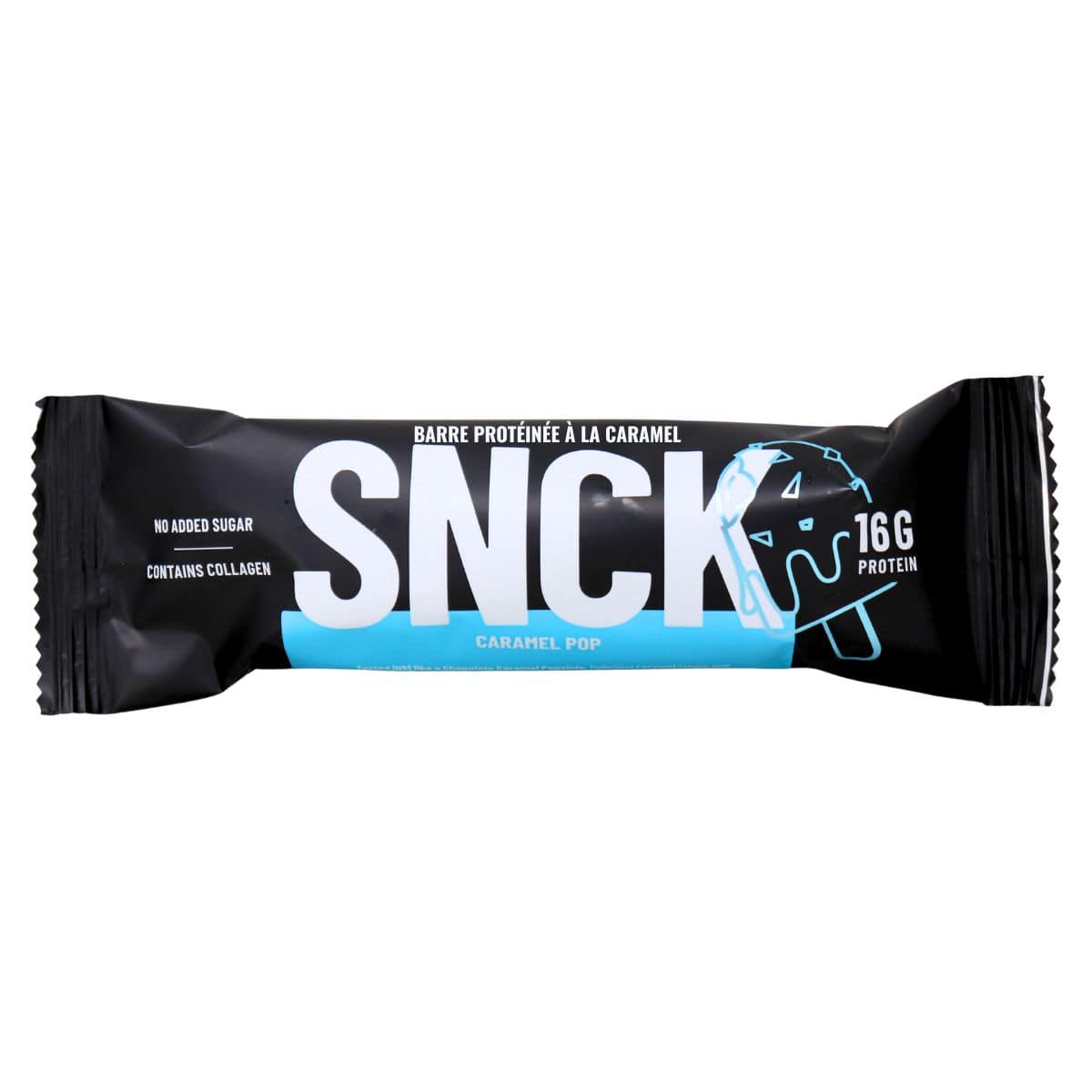 SNCK Collagen Protein Bar Caramel Pop, 55 g