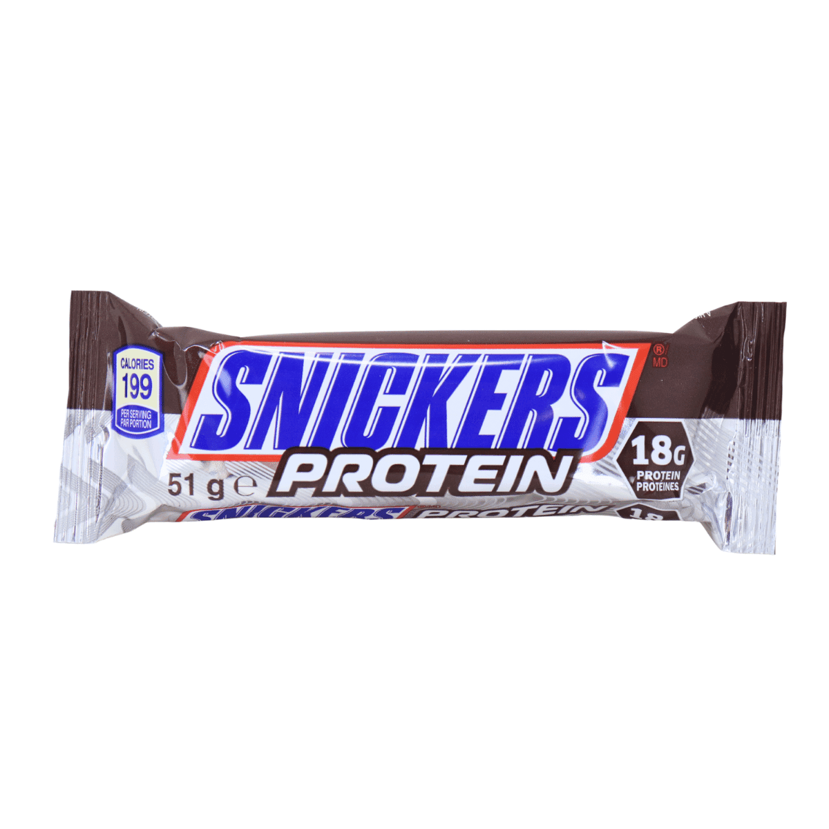 Snickers Protein Chocolate Bar Peanut Caramel, 51 g