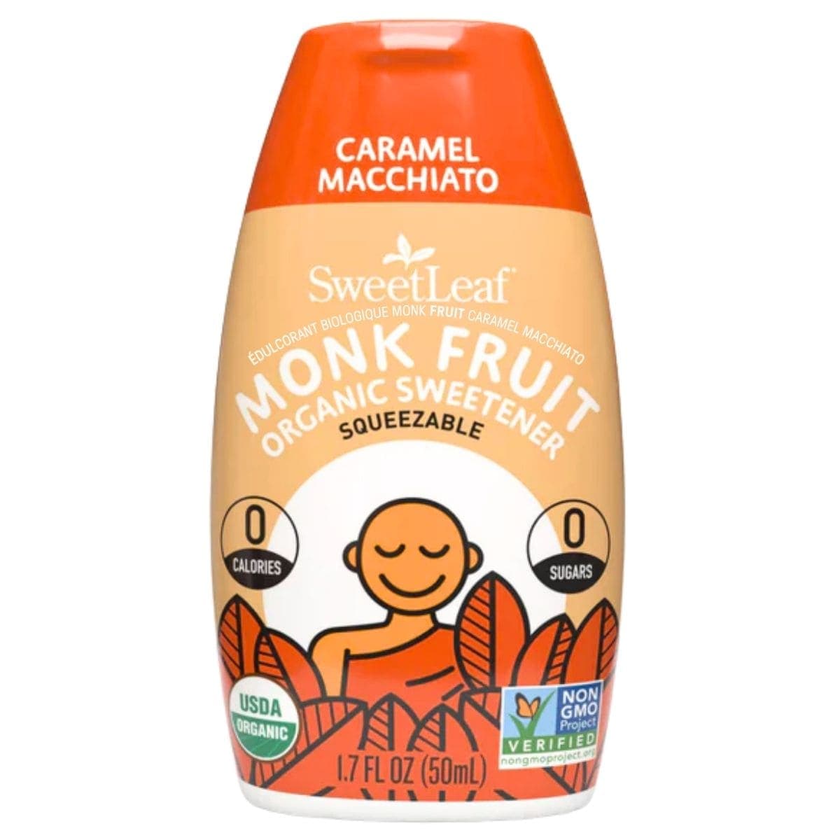 SweetLeaf Monk Fruit Organic Sweetener Caramel Macchiato, 50ml