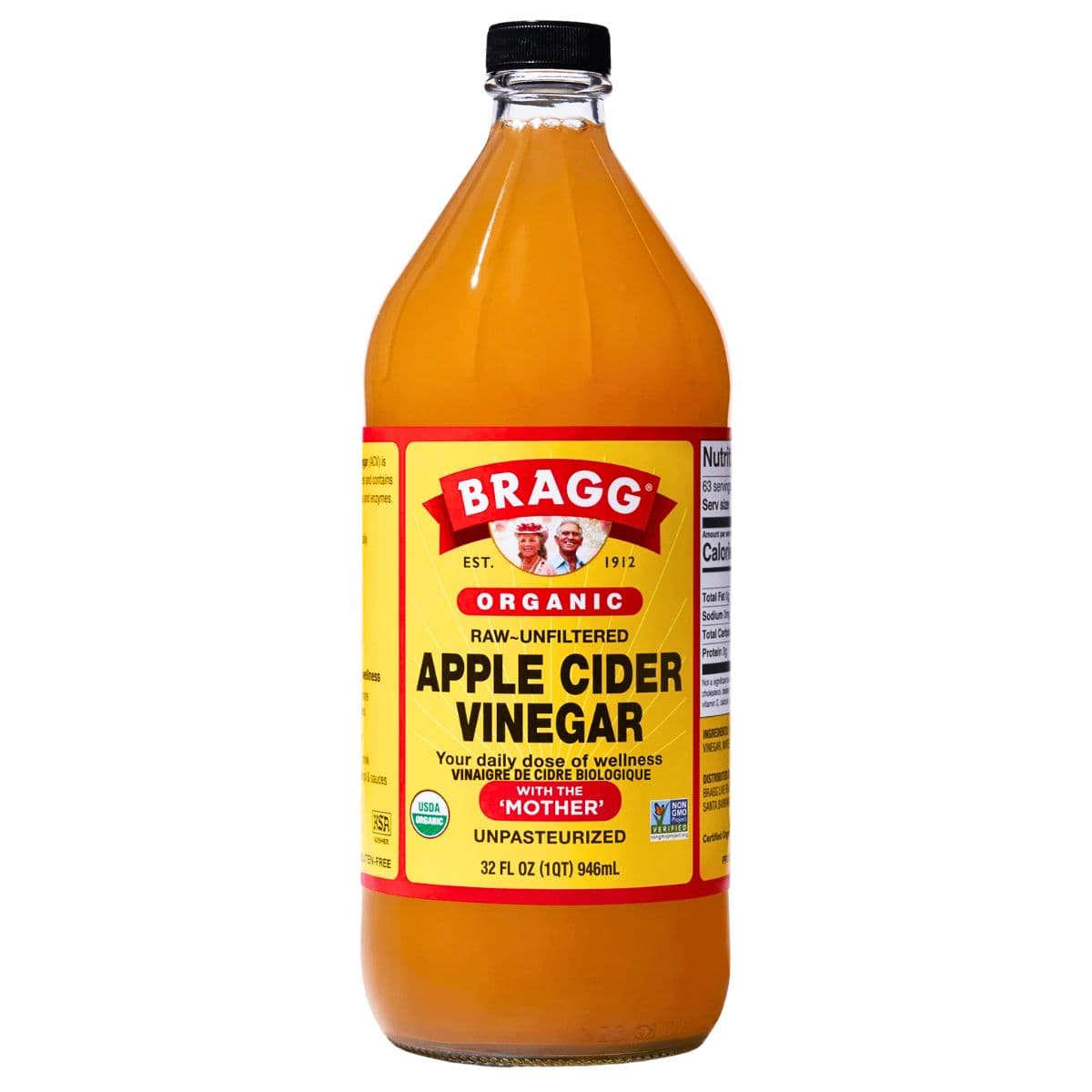 Bragg Organic Apple Cider Vinegar, 946mL