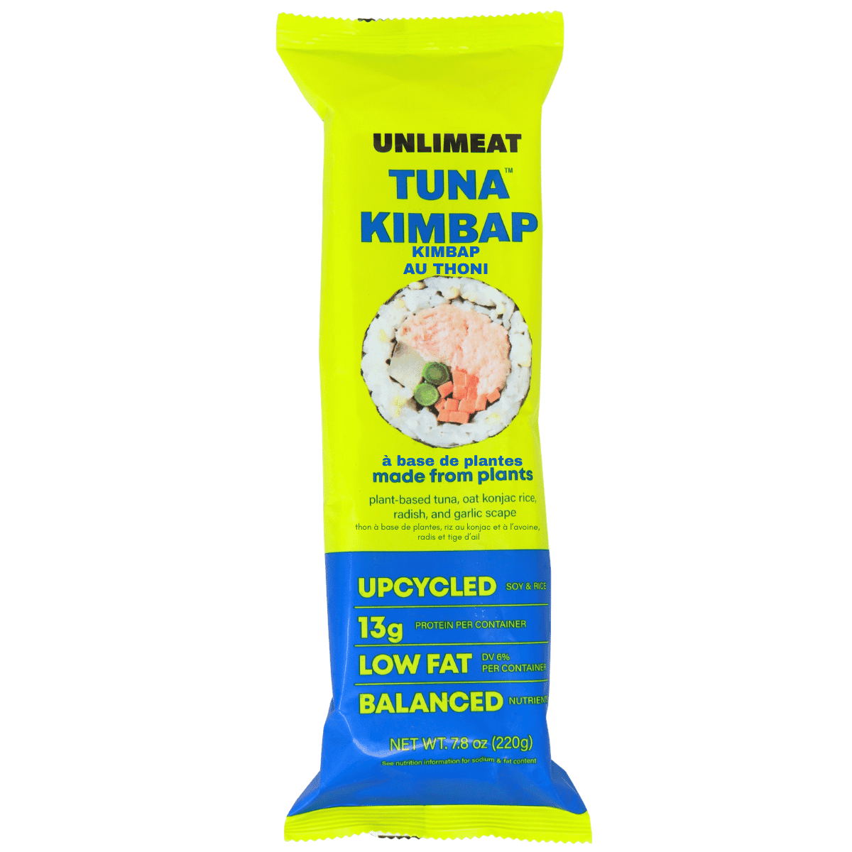 Unlimeat Vegan Tuna Kimbap Made From Plants, 220 g