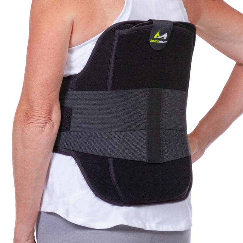LSO Spinal Stenosis Back Brace – Spinal Brace for Scoliosis, Sciatica, Lumbar Support for Lower Back Pain Relief - 3XL