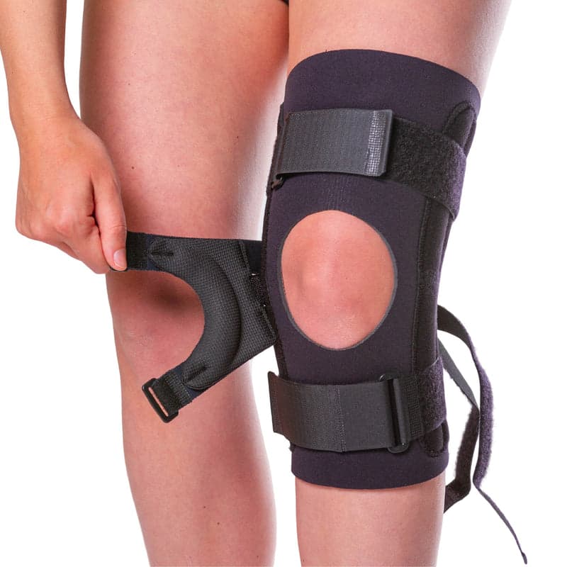 J Patella Stabilizing Knee Brace | Medial or Lateral Support for Subluxation and Dislocation - S