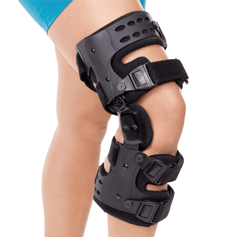 Osteoarthritis Unloader Knee Brace | Medial and Lateral OA Support for Bone on Bone Arthritis Pain - Right