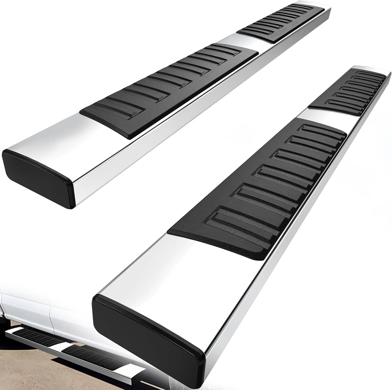 YITAMOTOR® 6" Running Boards for 09-14 Ford F-150 Super Crew Cab Steel Nerf Bars Side Steps