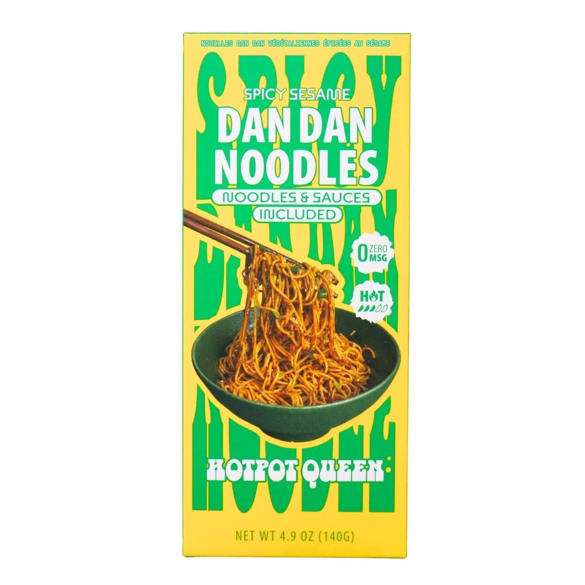 Hotpot Queen Vegan Spicy Sesame Dan Dan Noodles, 140g