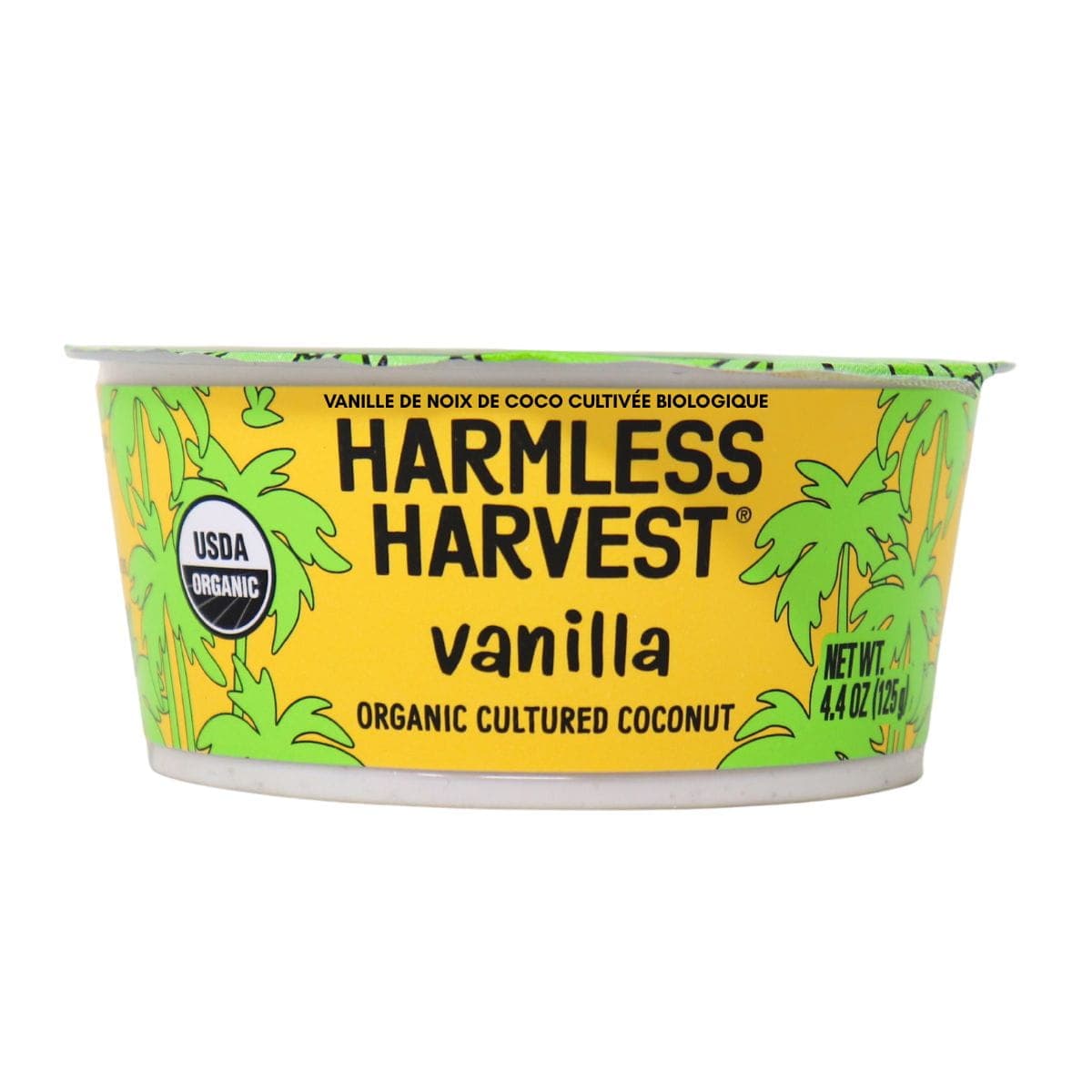 Harmless Harvest Organic Cultured Coconut Vanilla, 125g