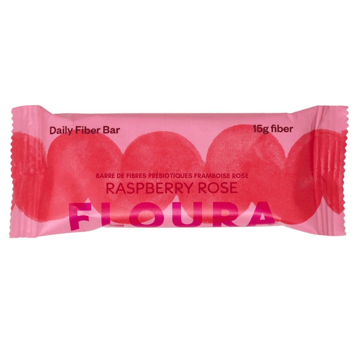 Floura Prebiotic Fiber Bar Raspberry Rose, 45g