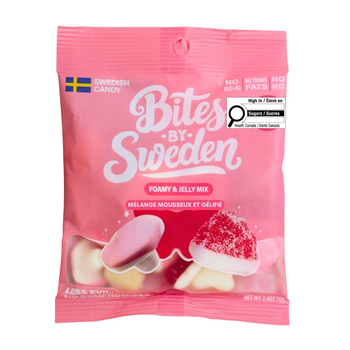 Bites by Sweden Foamy & Jelly Mix, 70g