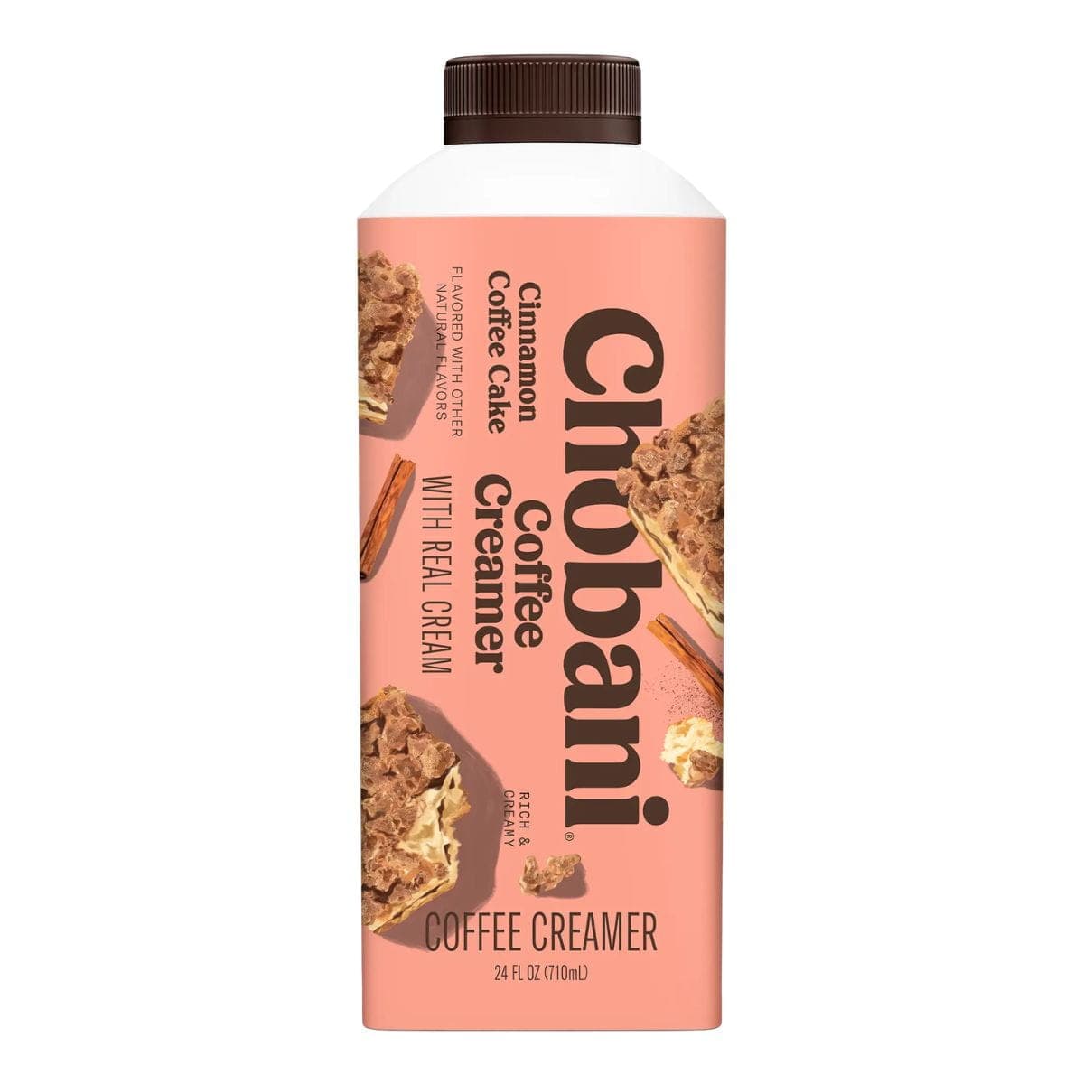 Chobani Dairy Coffee Creamer Cinnamon Coffee Cake, 710 mL