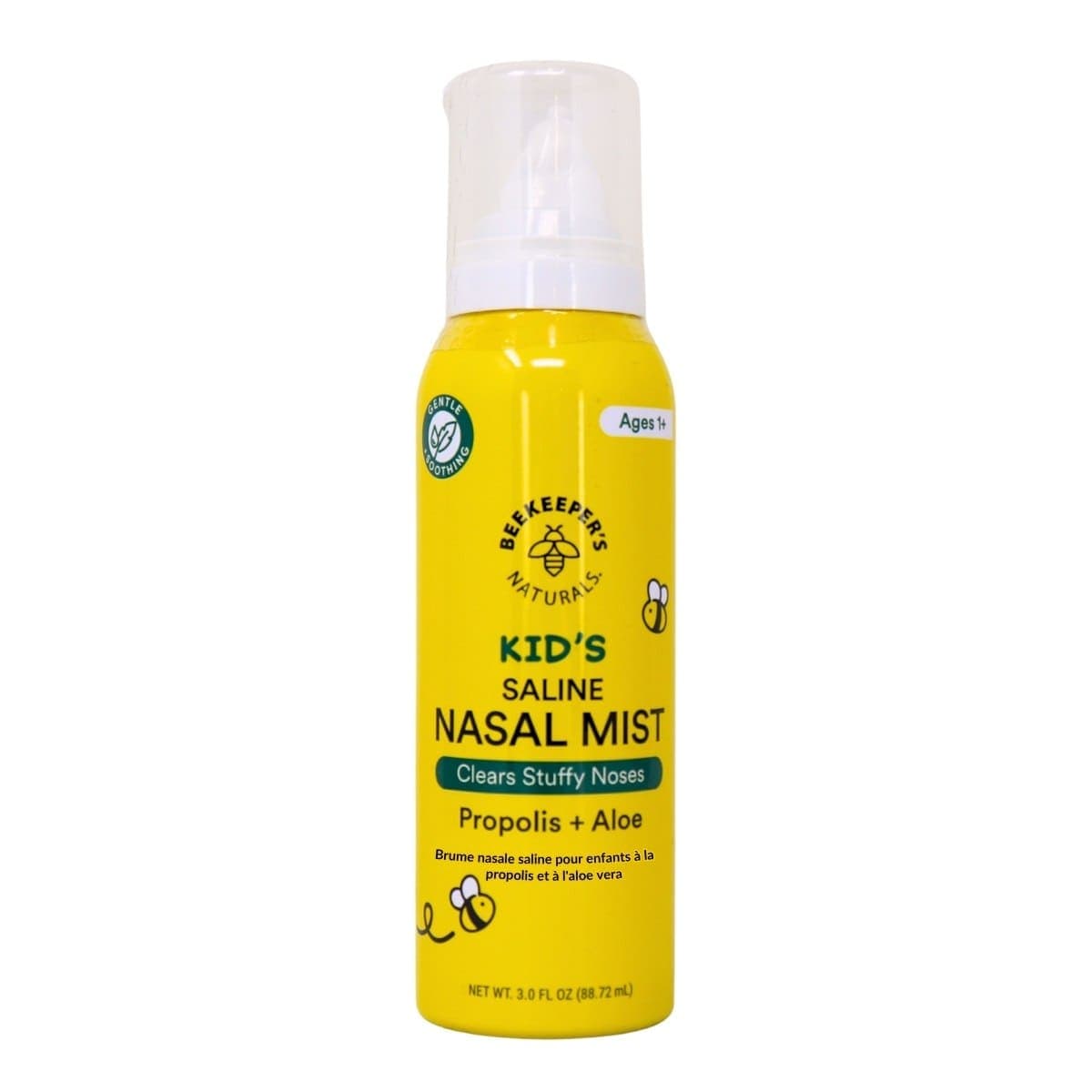 Beekeeper's Naturals Propolis + Aloe Kid's Saline Nasal Mist, 88.72 mL