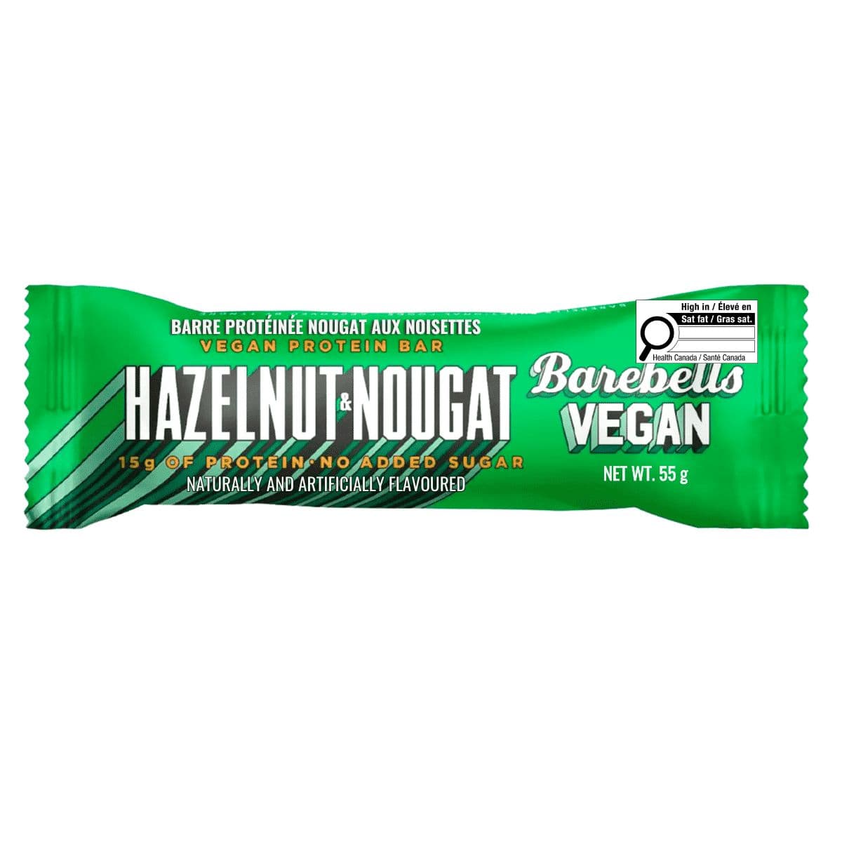 Barebells Vegan Protein Bar Hazelnut & Nougat, 55g