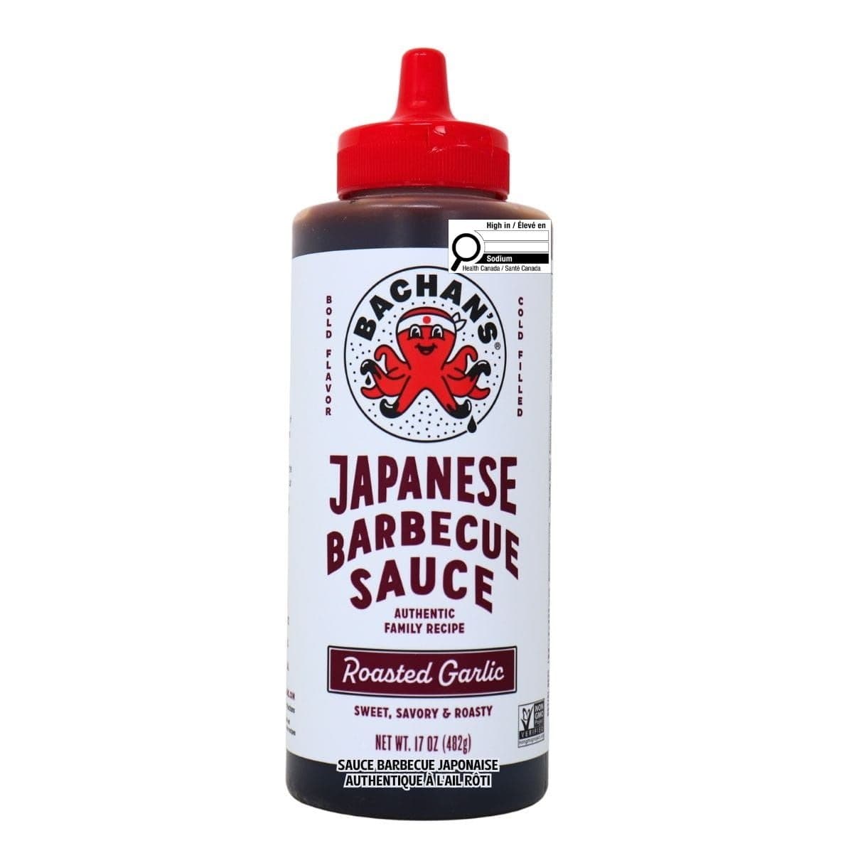 Bachan’s Authentic Japanese Barbecue Sauce Roasted Garlic, 482g