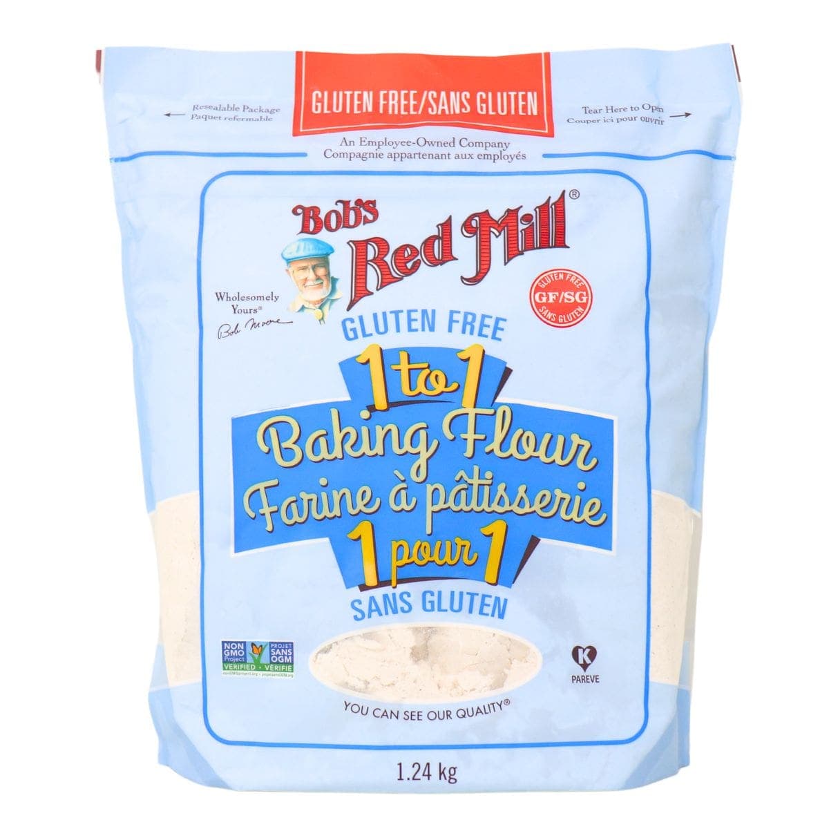 Bob's Red Mill Gluten Free 1-to-1 Baking Flour, 1.24kg
