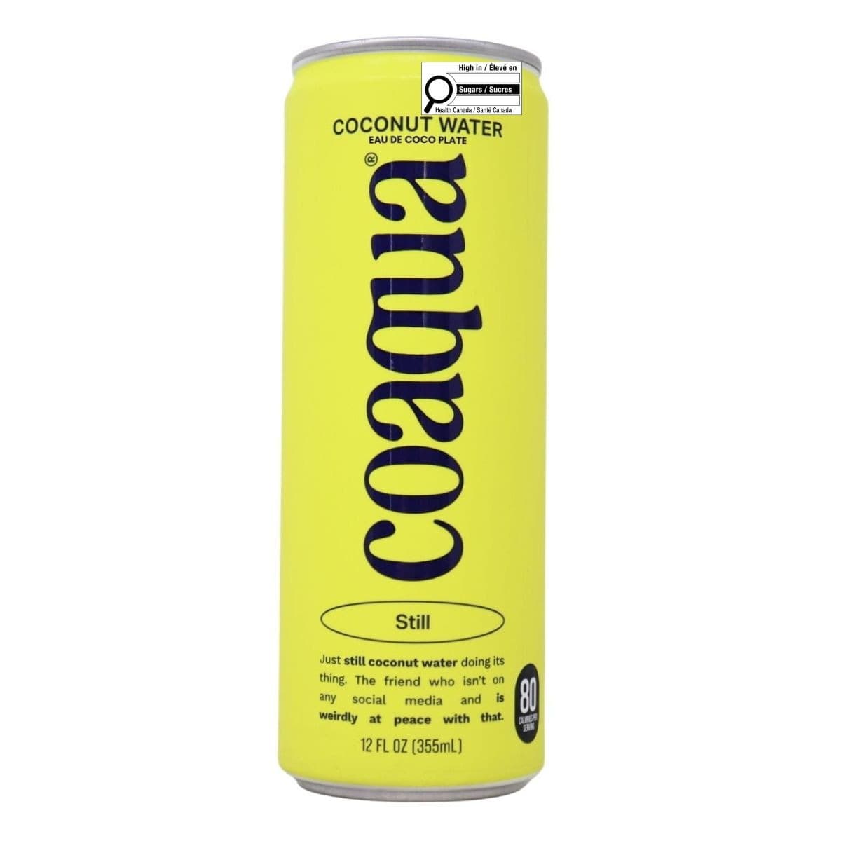 CoAqua Coconut Water Still, 355 mL