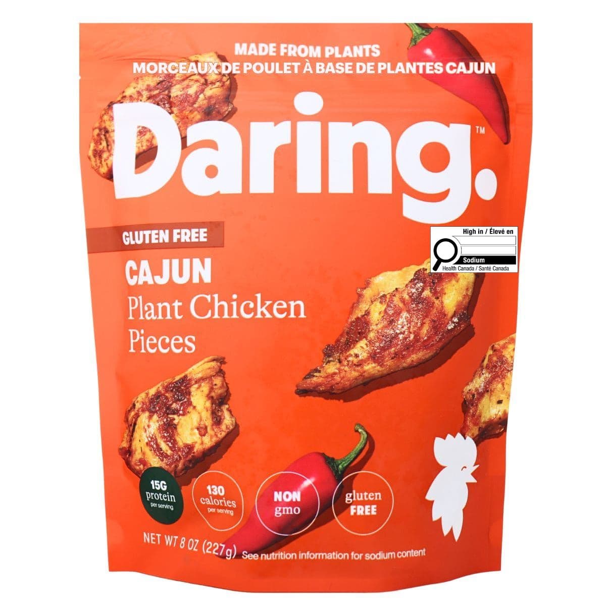Daring Plant-Based Chicken Pieces Cajun, 227g